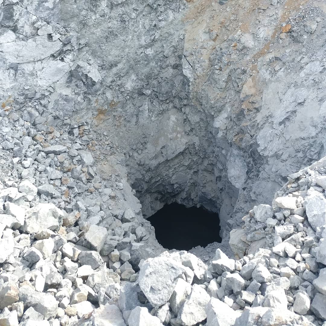 GPR detection of abandoned mine stopes — Kryvyi Rih iron ore basin, Ukraine 2021